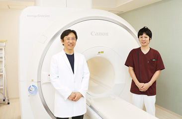 1.5T DLR-MRI「Vantage Gracian」を脊椎疾患や不顕性骨折などの診断に活用